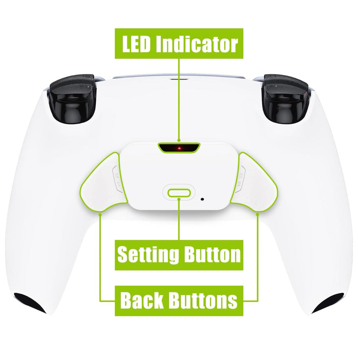 eXtremeRate Programmierbares Rise Remap Kit für ps5 Controller BDM-030/040, Remap Platine & Rückseit