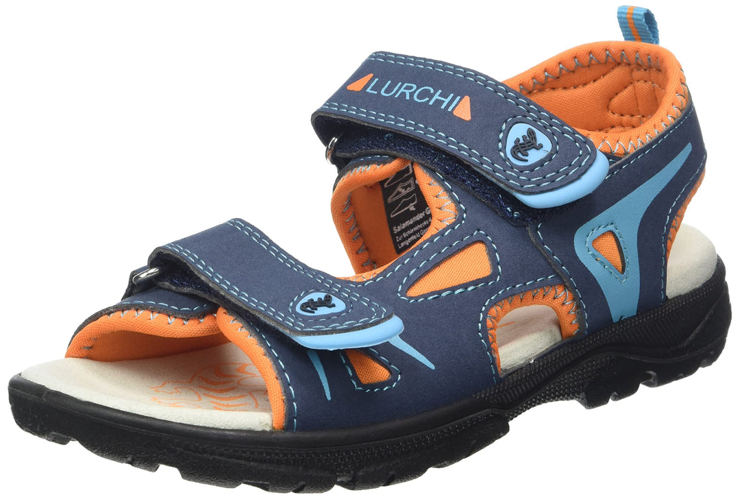 Lurchi Jungen KhaiSandale 27 EU Atlantic, 27 EU Atlantic