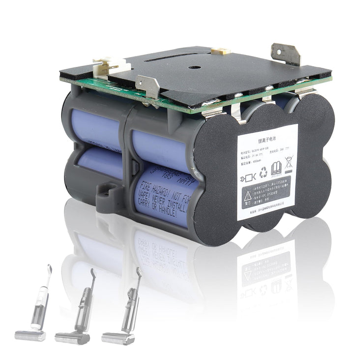 21,6V/ 4000mAh Ersatzakku kompatibel mit Tineco Floor ONE S5/ S5 Pro 2/ S5 Pro/Floor ONE S5 Smart/S5