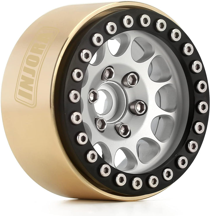 INJORA RC Messing Interner Beadlock Ring Klemmring 94 g Radgewicht Passend für 1.9 Felge für 1/10 RC