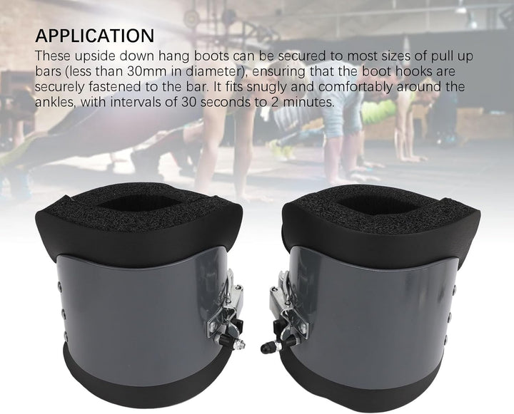 Topiky Anti Schwerkraft Stiefel, Inversions Hängestiefel, Fitness Krafttraining, Hang Pull Up Stief