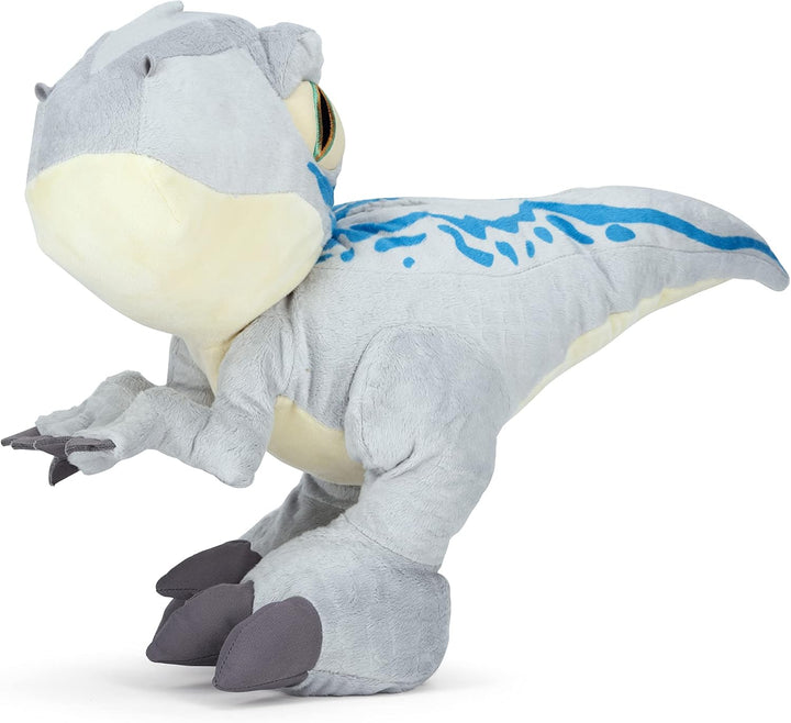 Schmidt Spiele 42753 Dinosaurier Blue, Jurassic World, 30 cm Plüschtier Single, Single