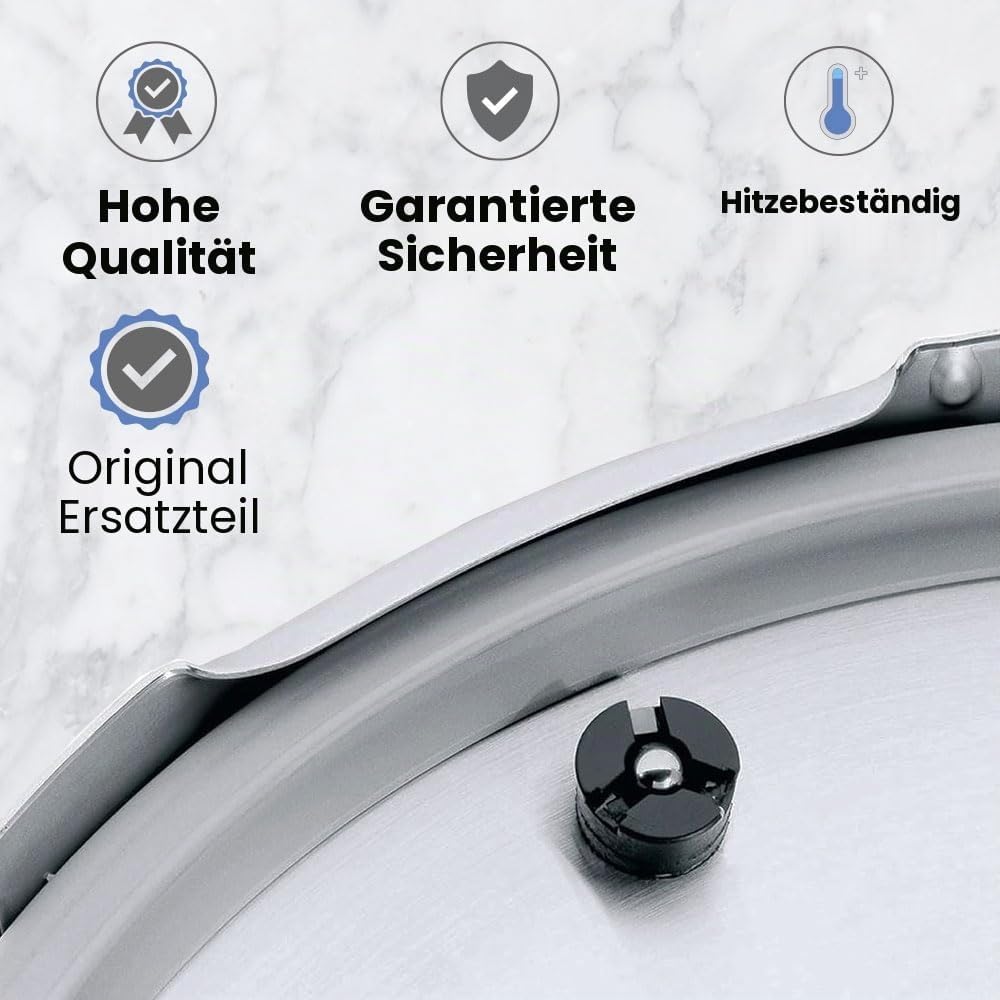Anakel Home Ersatzteil Dichtungsring 60.6856.9990 für WMF, 22cm Schnellkochtopf Silikon Dichtung für