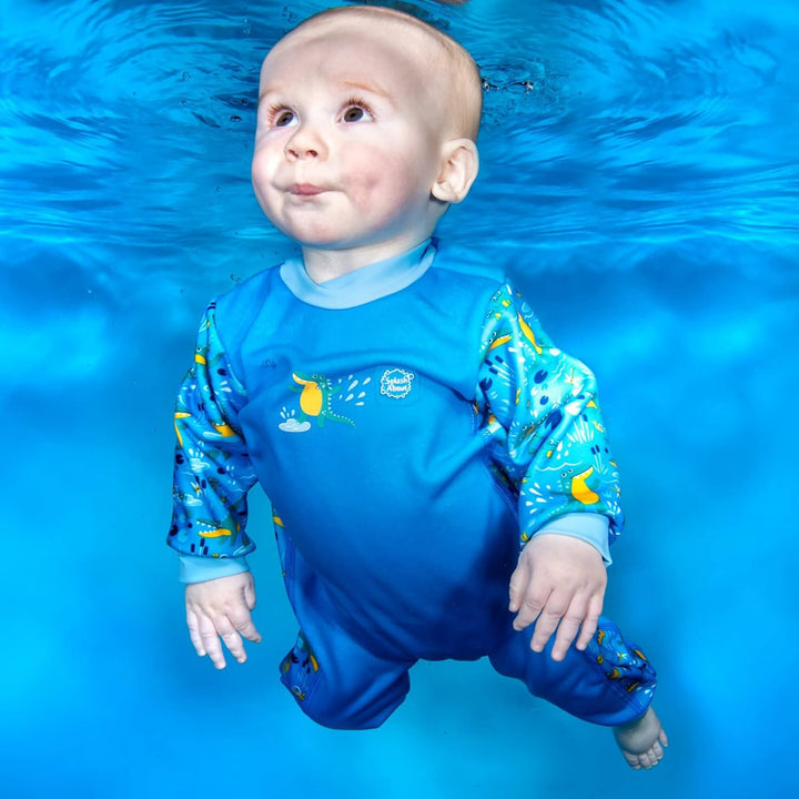 Splash About Warm In One Baby Erwärmen Wetsuit 3-6 monate Crocodile Swamp, 3-6 monate Crocodile Swam