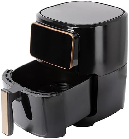 BERGNER COPPERLY - PFAS-Freie Heissluftfritteuse 1800W 6.9L - 8 Kochprogramme - Air Fryer mit Kerami