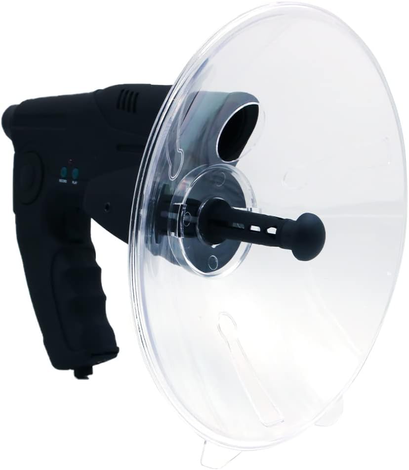 ZONADAH Parabolmikrofon Bionisches Ohr Elektronisches Vogelhöraufzeichnungsgerät 8X21 Zoom HD Outdoo