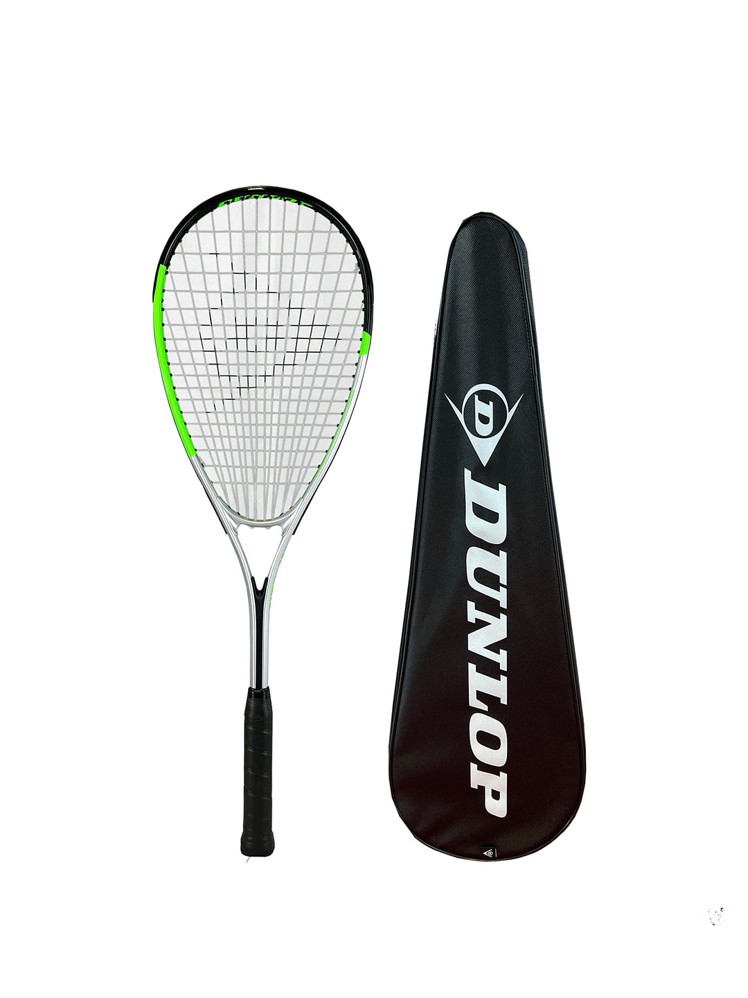 Dunlop Hyper Lite Max Squashschläger und Schutzhülle