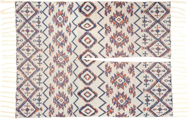 Made by Nami Poncho Damen Umhang Beige Boho Style Festival Accessoires