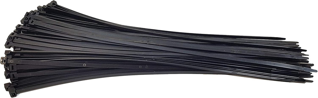 Kabelbinder 540mm Schwarz 100Stck. | Premiumqualität von PC24 Shop &amp; Service 100Stck. 7,8 x 540mm Sc