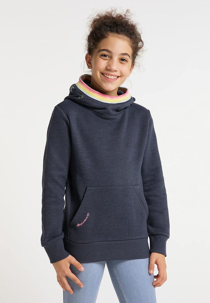 Ragwear Mädchen Sweatshirt Sweater Kapuzenpullover Pullover 152 Navy, 152 Navy