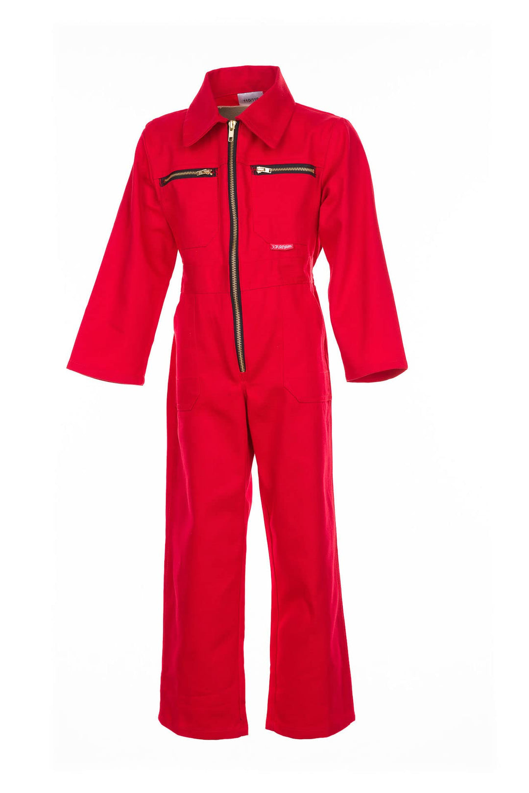 Planam Junior Kinder Rallyekombi BW mittelrot Modell 0161 Grösse 170/176 Mittelrot 170, Mittelrot 17
