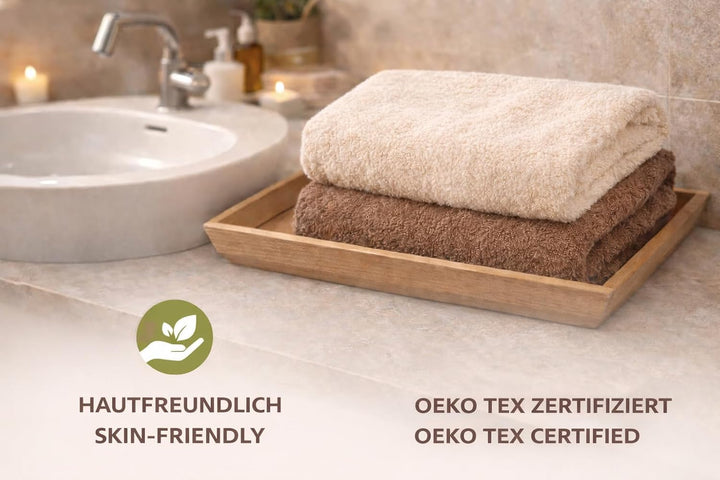 Betz Handtuch 6er Pack Handtücher Set Premium Grösse 50x100 cm 100% Baumwolle - gut trocknend, gute