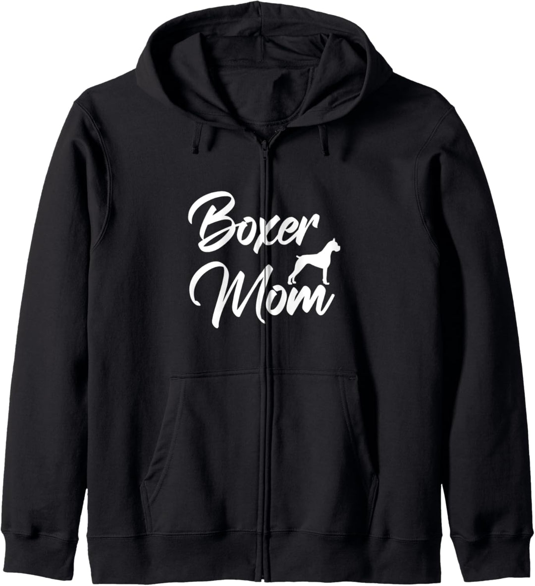 Muttertags-Hundemutter, Welpe, Mama, Boxer Kapuzenjacke