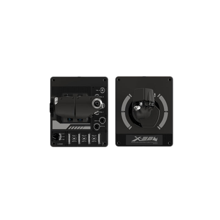 Logitech G X56 H.O.T.A.S. Schubregler & Stick-Controller für Weltraum-Simulationen, 6 Freiheitsgrade