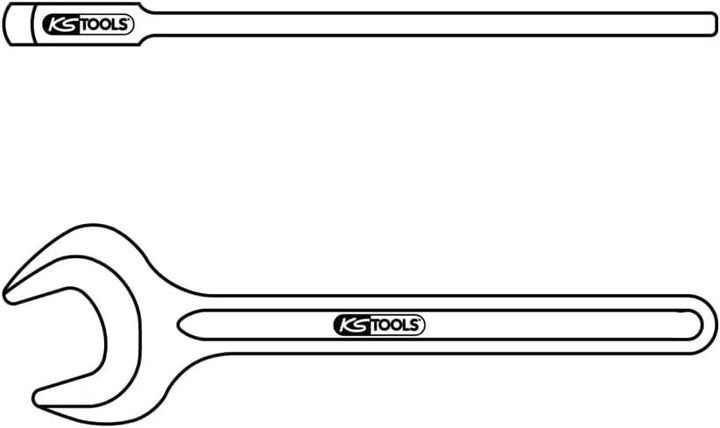 KS Tools 517.0538 Einmaul-Kraftschlüssel, 38mm