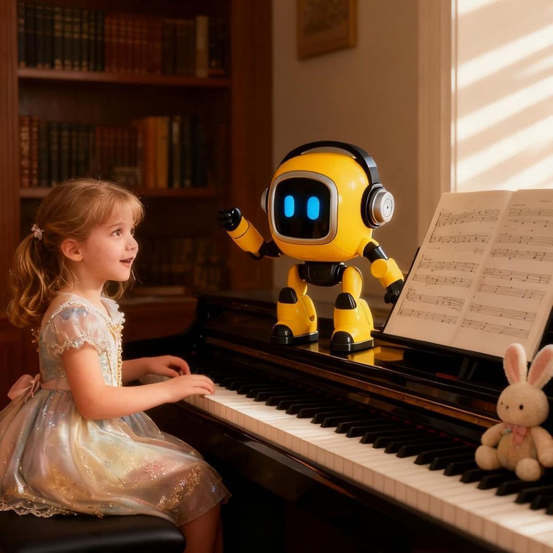 Interactive Programmable Robot Toy - Smart RC Learning Companion for Kids Adults | Large AI Inspired