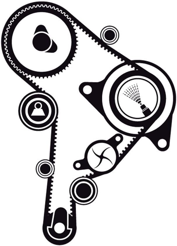 SKF VKMA 01251 Zahnriemensatz
