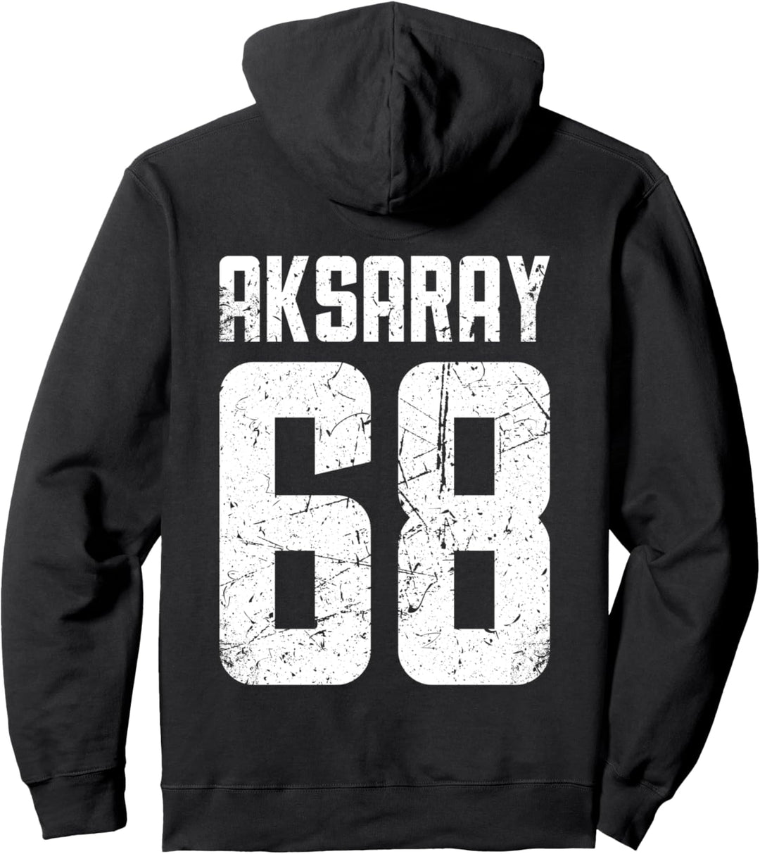 68 Aksaray Türkei Agaçören Eskil Gülagaç Güzelyurt Türkiye Pullover Hoodie
