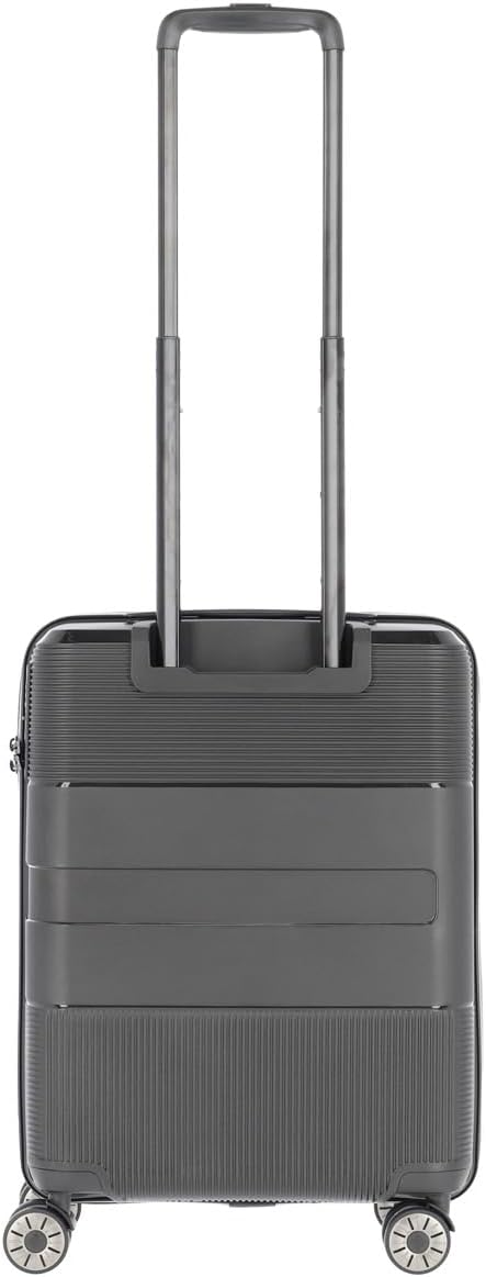 travelite 4-Rad Hartschalen Handgepäck Koffer klein mit TSA Schloss, Gepäck Serie WAAL: Stabiler Tro