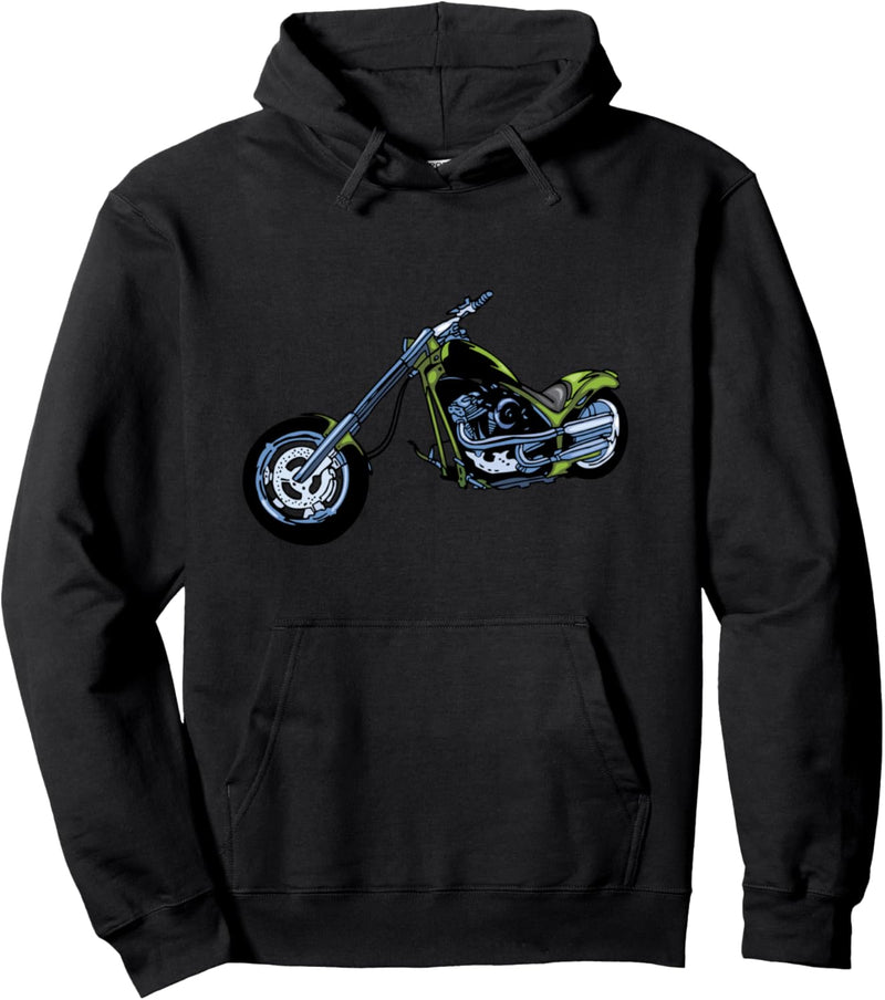 Cooles Chopper Motorrad Pullover Hoodie