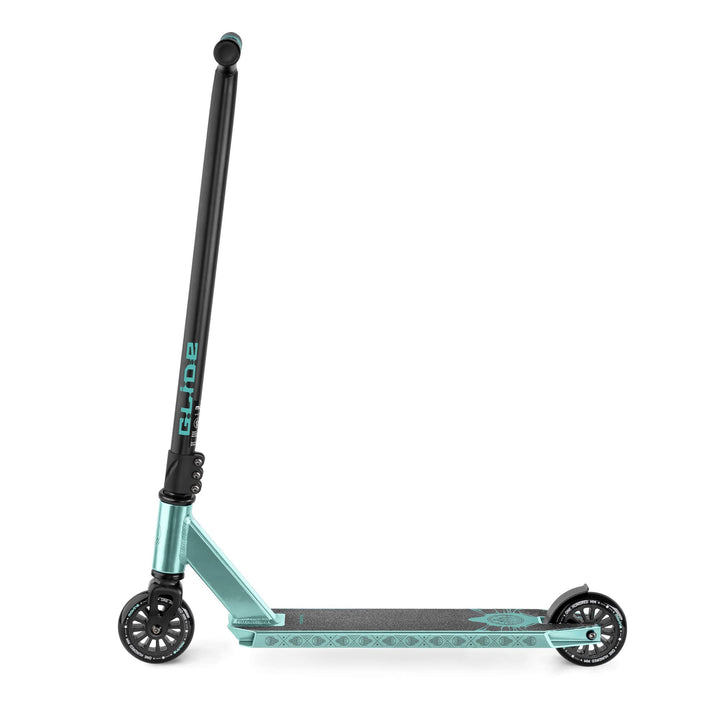 Movino Glide Stunt Scooter Roller Professioneller Freestyle Roller ABEC 9 Kickscooter mit 100mm Rad