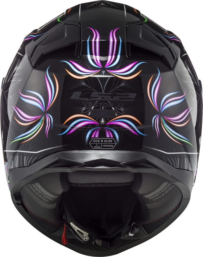 LS2, Integralhelme motorrad VECTOR II Tropical, black white M M black white, M black white