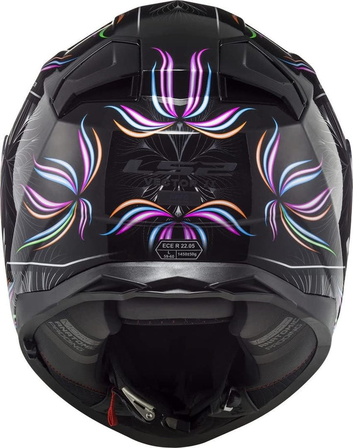 LS2, Integralhelme motorrad VECTOR II Tropical, black white M M black white, M black white
