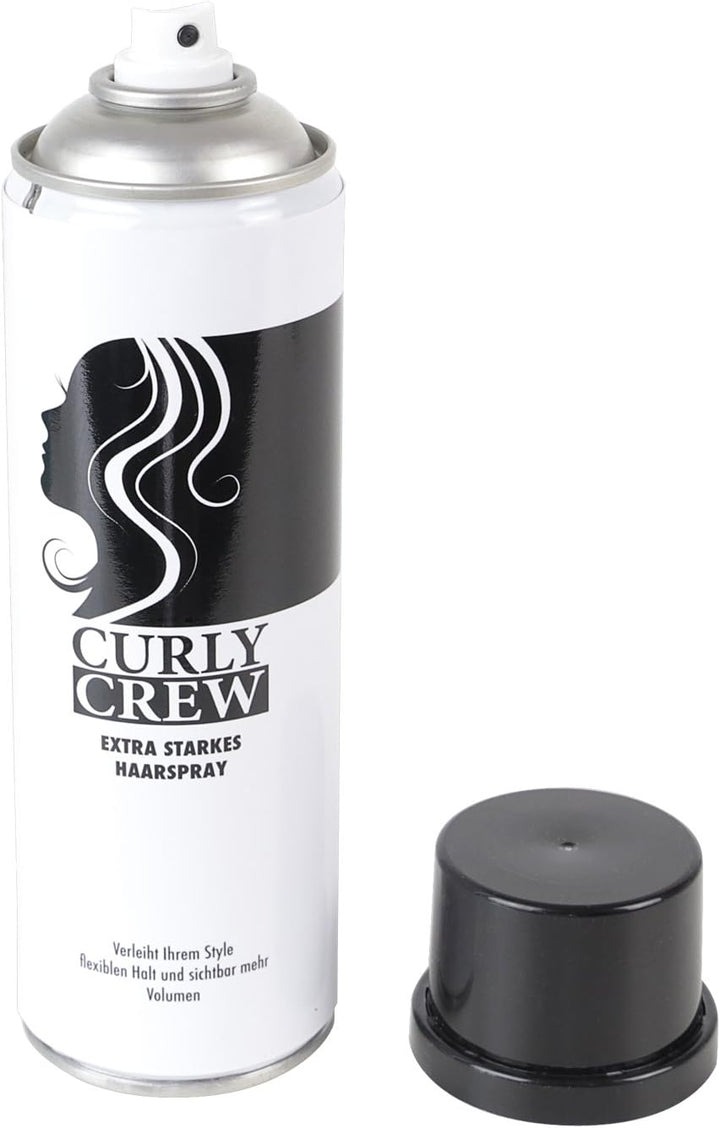 plasticfantastic Dosensafe Haarspray Curly Crew 24 x 6,5 cm, Schaumstoff, Weiss, Curly Crew