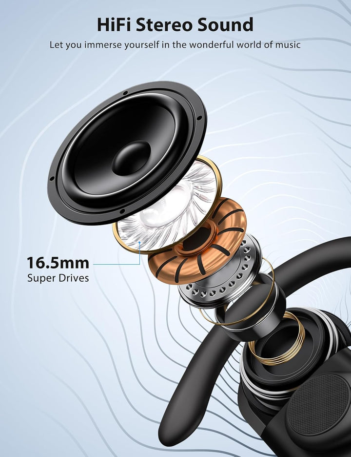 AUX 3,5mm Sport Kopfhörer Kabelgebunden für Xiaomi Redmi Note 14s 14 14Pro 15C Poco M7Pro,1,5m Kabel
