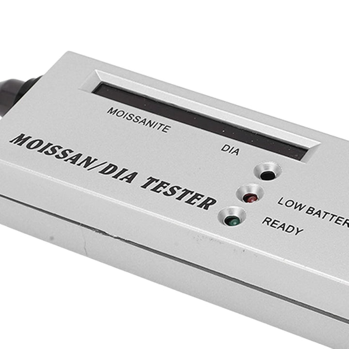 Professioneller Moissanit Tester Stift mit LCD und LED Anzeige, Hochpräziser Diamant Detektor, ABS M