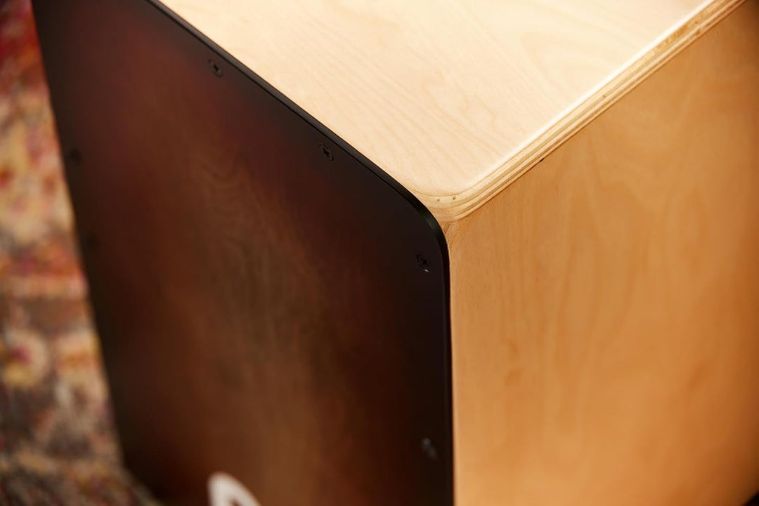 Meinl Percussion Woodcraft Cajon Instrument - Trommelkiste mit Snare und tiefem Bass Sound - Espress