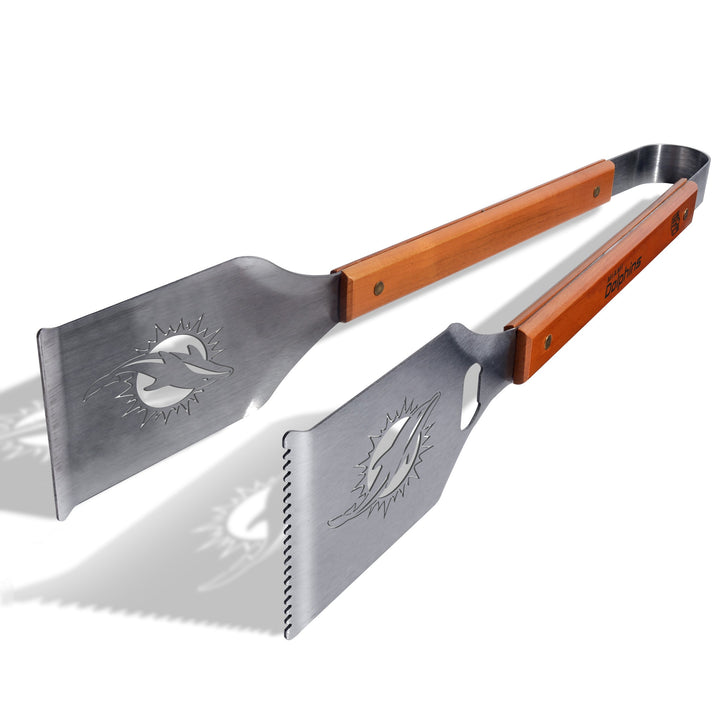 YouTheFan Sportula 45,7 cm Edelstahl Grill-A-Tongs, Baltimore Ravens, Maple, 18 3/8" x 3 1/8", Balti