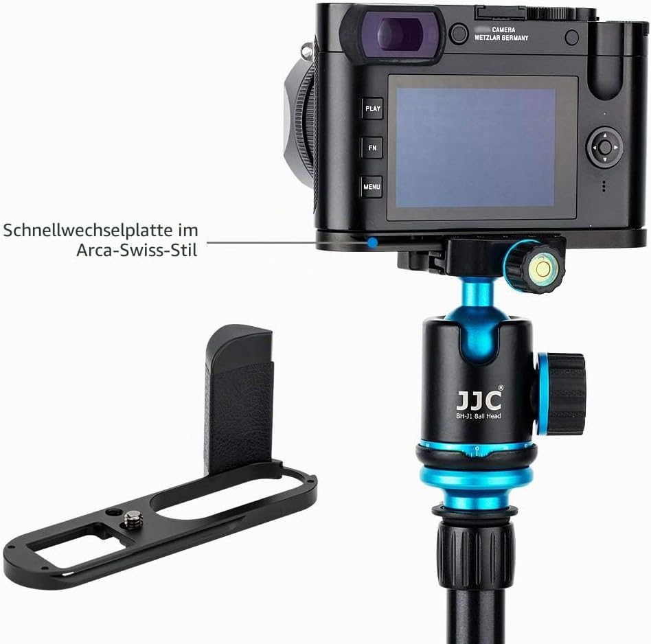 Handgriff Kameragriff für Leica Q2 | Verbessertes Handling | Arca Swiss schnellwechselplatte kompati