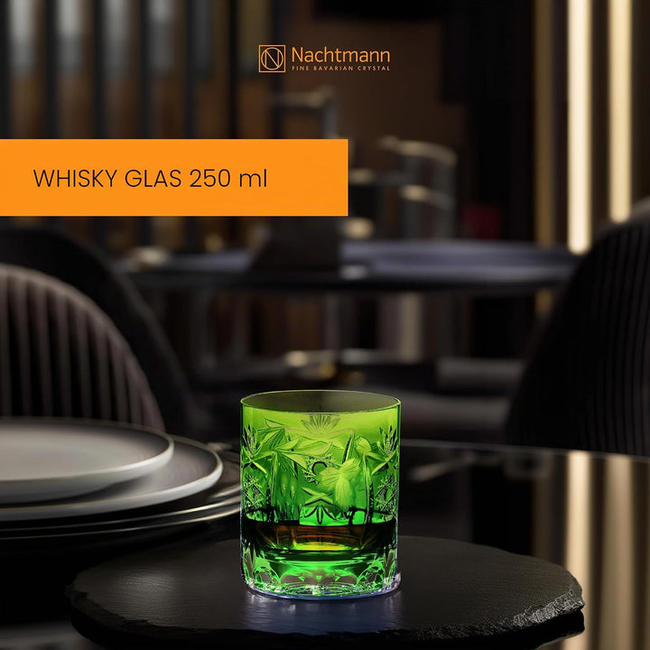 Spiegelau & Nachtmann Whiskeyglas, Glas, Grün, 9 cm, Grün