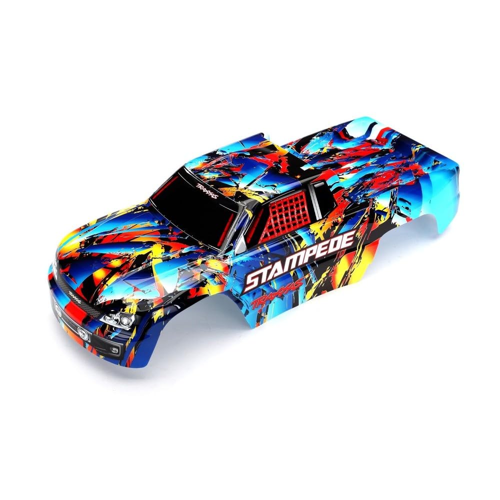 Traxxas Karo Stampede Rock n' Roll (lackiert mit Decals)