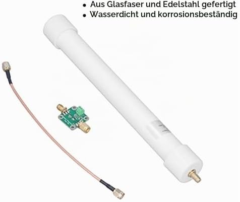 Empfängerantenne 1090 MHz ADSB mit SMA-Anschluss 36dbi Omnidirektionale Antenne XR117 mit Hoher 360