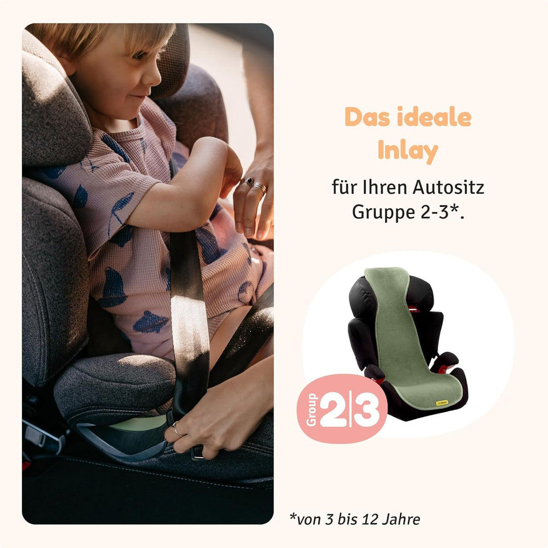 Aeromoov - Baby Sitzauflage Air Layer - Einlage Für Autositz oder Kinderwagen - Gruppe 2/3 - Antisch