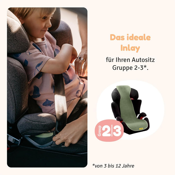 Aeromoov - Baby Sitzauflage Air Layer - Einlage Für Autositz oder Kinderwagen - Gruppe 2/3 - Antisch
