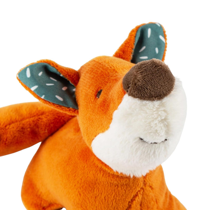 Mini Spieluhr Fuchs Einschlafhilfe Baby Spielzeug Melodie Kuscheltier orange, orange