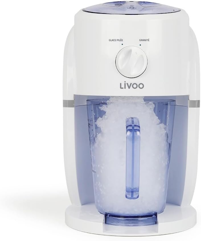 LIVOO DOM430 2-in-1 Gerät für Saucen und Crushed Eis, weiss