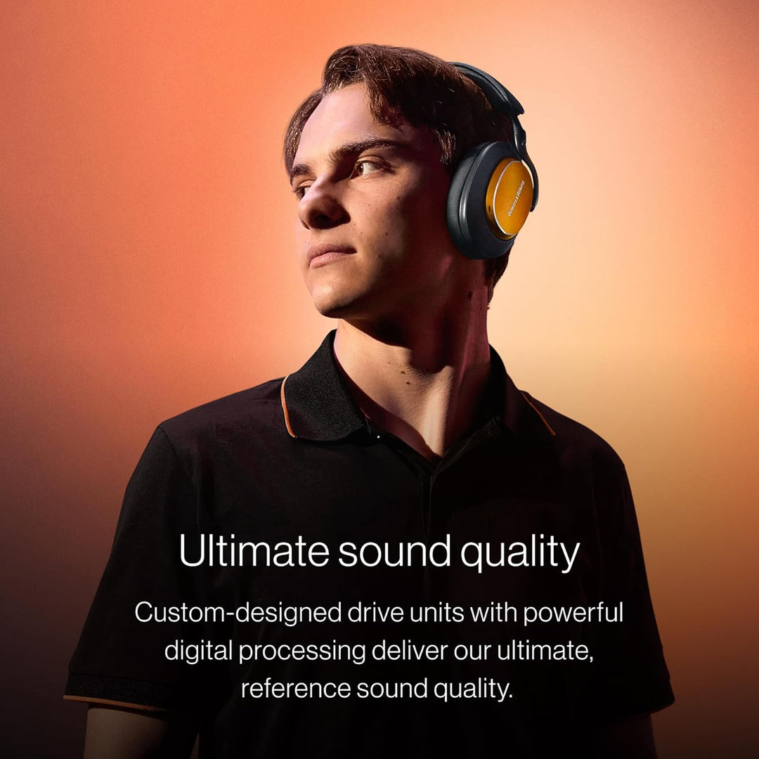 Bowers & Wilkins Px8 S2 McLaren Edition Kabellose Noise-Cancelling Over-Ear Kopfhörer mit Bluetooth
