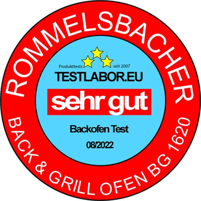 ROMMELSBACHER Back & Grill Ofen BG 1620 - 37 Liter, Ober-/Unterhitze, Umluft, Grill, Drehspiess, Dop
