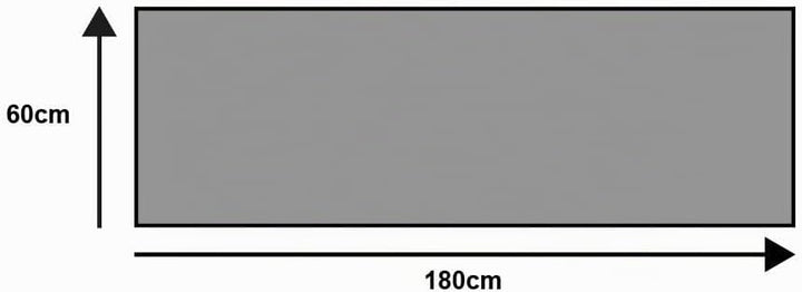 wash+dry Fussmatte, Venetien 60x180 cm, innen und aussen, waschbar 60x180 cm Mehrfarbig, 60x180 cm M