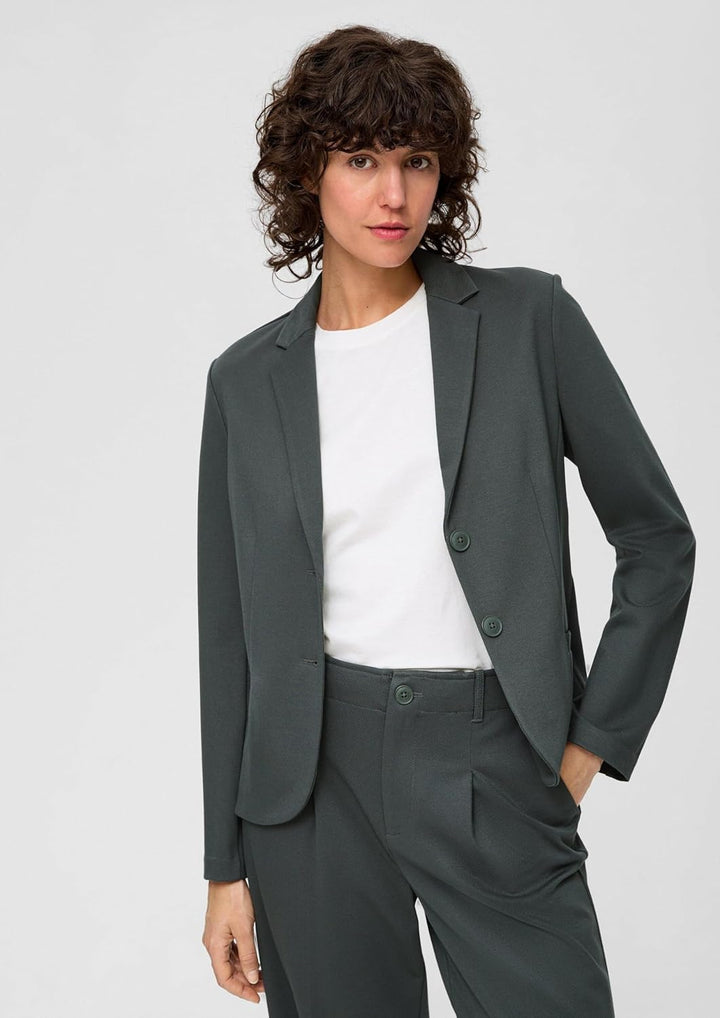 s.Oliver Damen Blazer, 34 7909 Olive