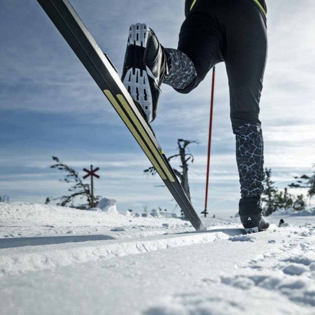 Fischer Twin Skin Ersatz-Ski-Skins für Mohair, Neongelb, 370 mm