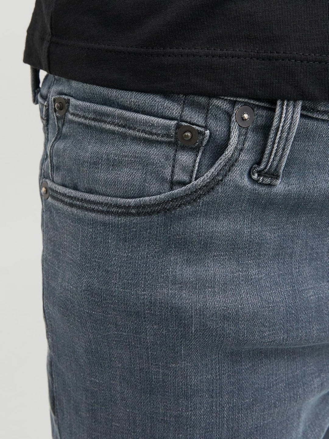 JACK & JONES Male Slim Fit Jeans JJIGLENN JJEVAN AM 400 50SPS Slim Fit Jeans 36W / 32L Blue Denim, 3