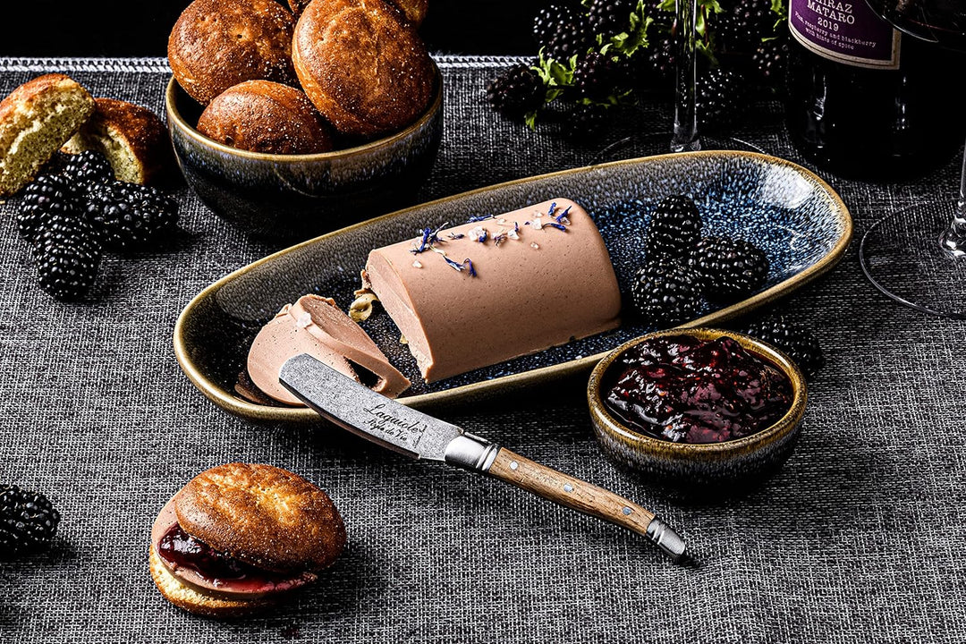 Laguiole Style de Vie Buttermesser Luxury Line, 4-teilig, Eichenholz