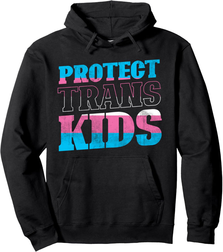 Beschütze Transsexuelle Kinder LGBT Geschenk Transgender Pullover Hoodie