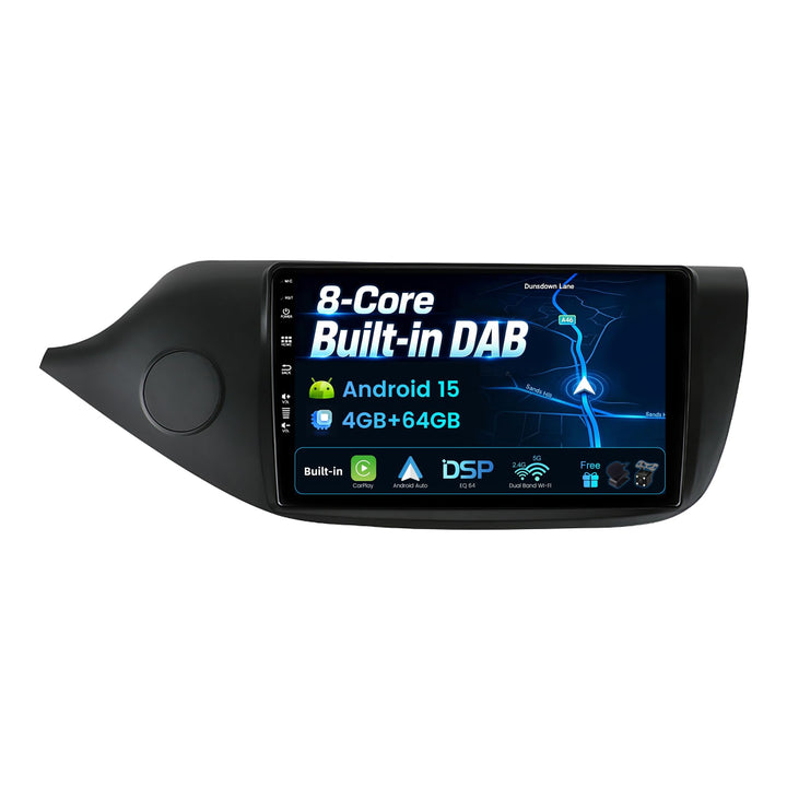 [Eingebaut DAB] - Android 15 IPS Autoradio für Kia CEE&