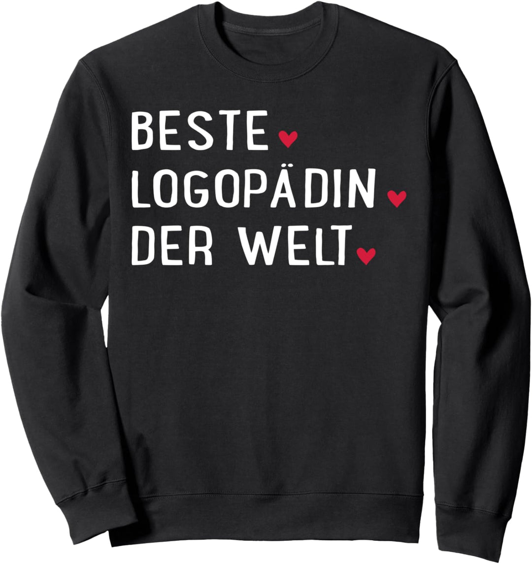 Beste Logopädin der Welt Sweatshirt